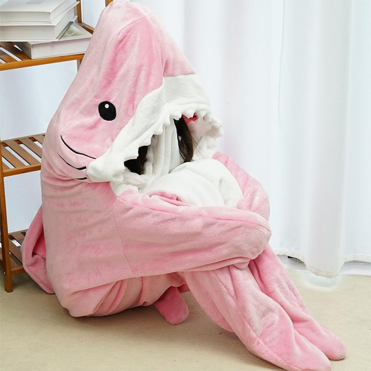 Pijama De Tiburon Manta Rosa PITN1RS